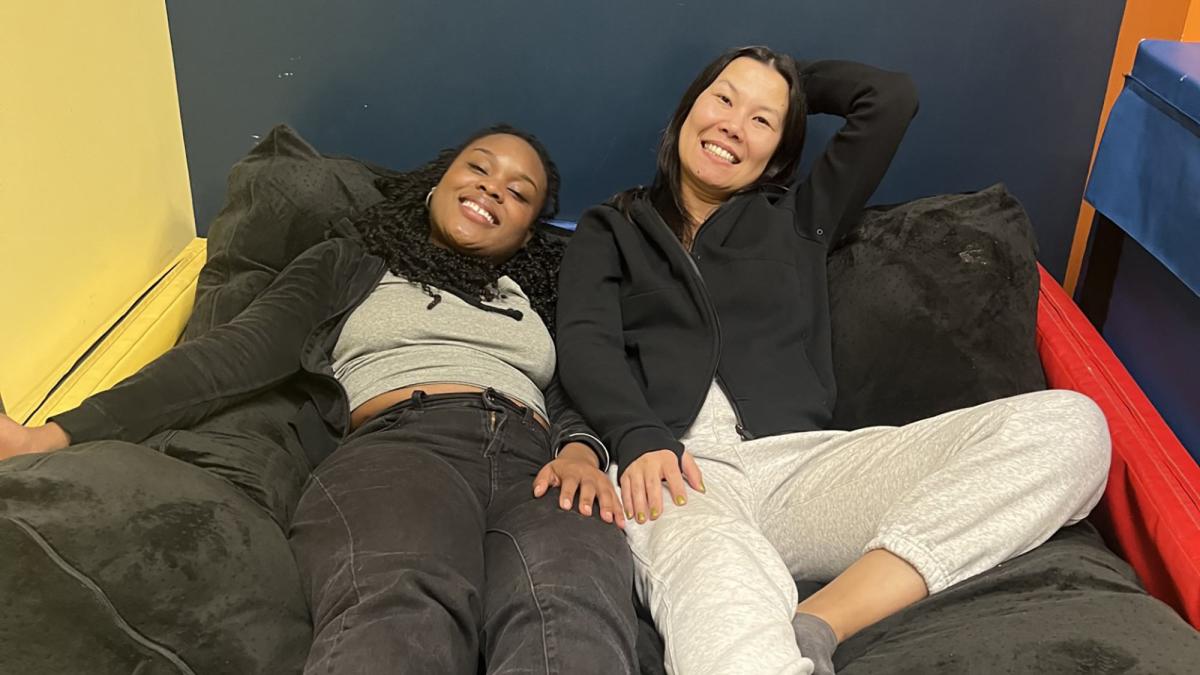 Pace University's 2025 Occupational Therapy co-hort students at the Family of Kidz Sensory Gym in Harrison, NY.