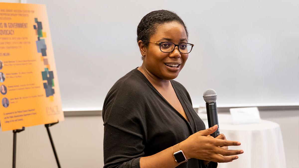 Tiffany Henley, professor at the Dyson College of Arts and Sciences, Pace