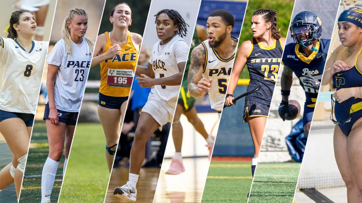 Pace athletics fall roundup featured in winter 2025 magazine teaser