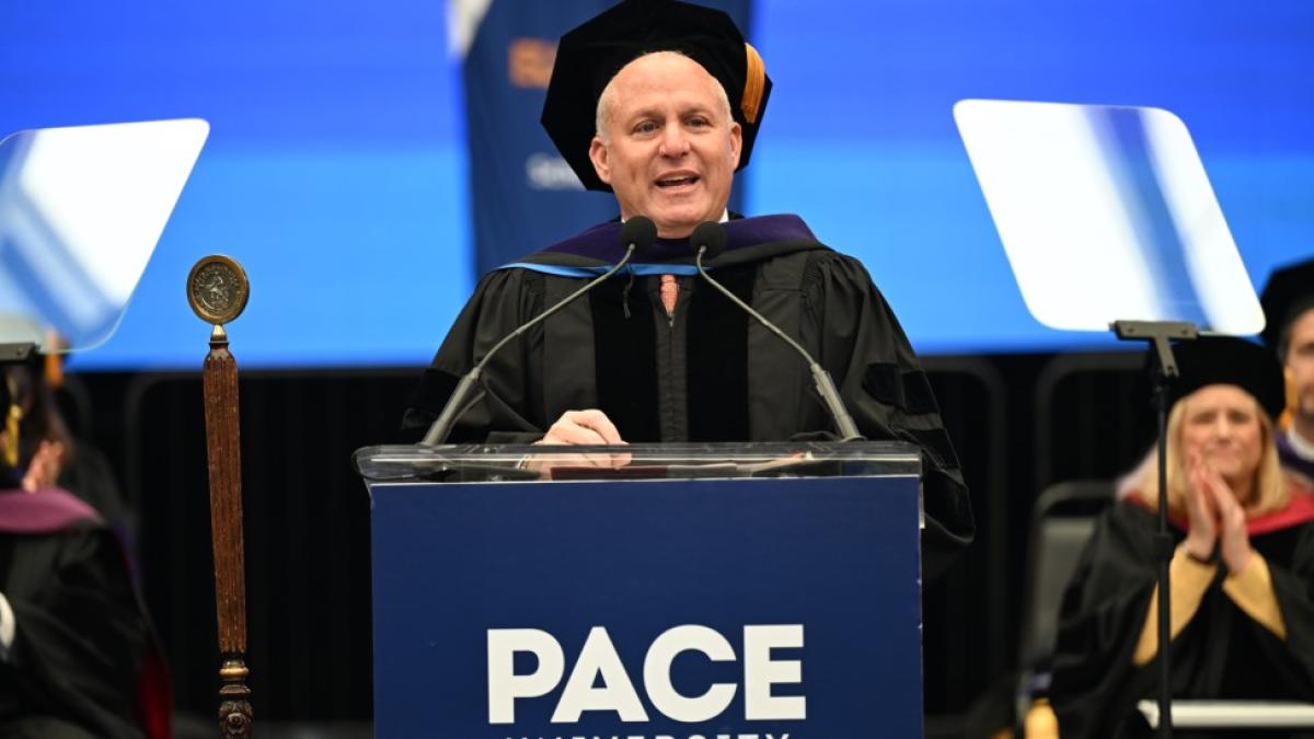 Elisabeth Haub School of Law at Pace University 2025 Commencement Speaker Robert Tucker '96