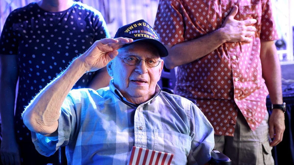 Pace alumn Arthur Grabiner '50 celebrates his milestone 75th anniversary Pace reunion.