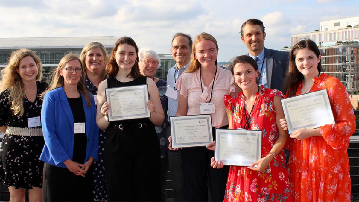 Haub Law Environmental Alumni at D.C. event
