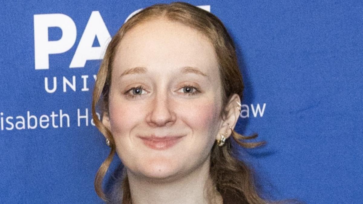 Elisabeth Haub School of Law at Pace University student Reese Frisch