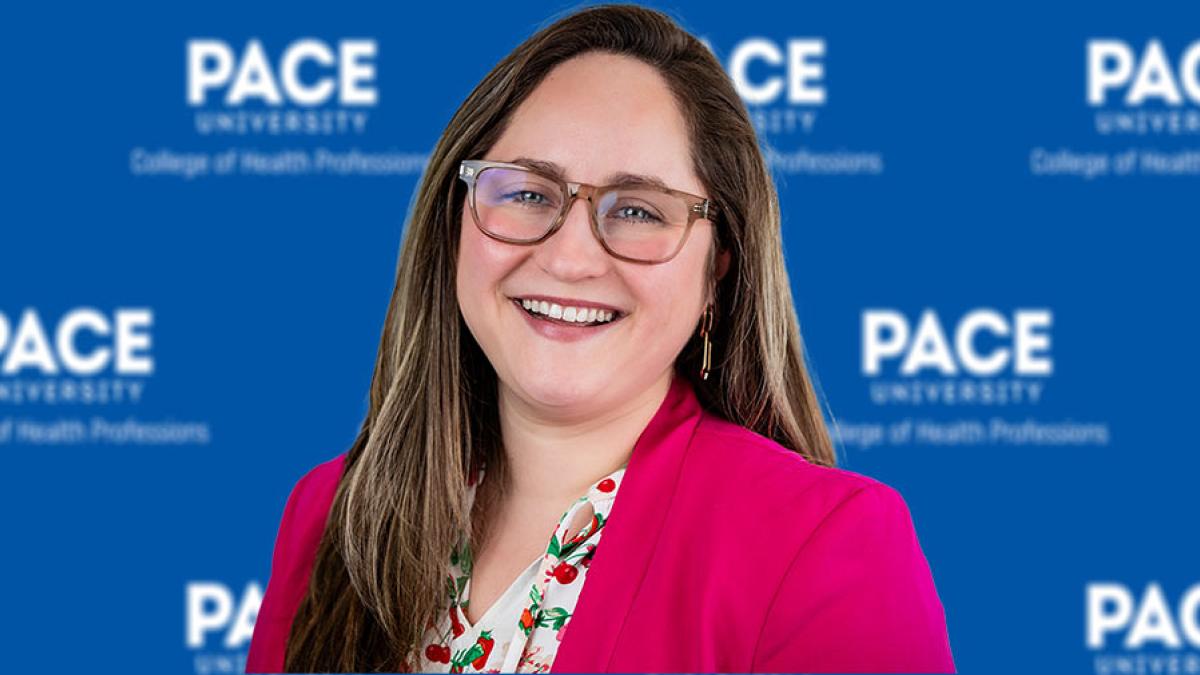 Melanie Evangelista, Clinical Assistant Professor at Pace University's College of Health Professions