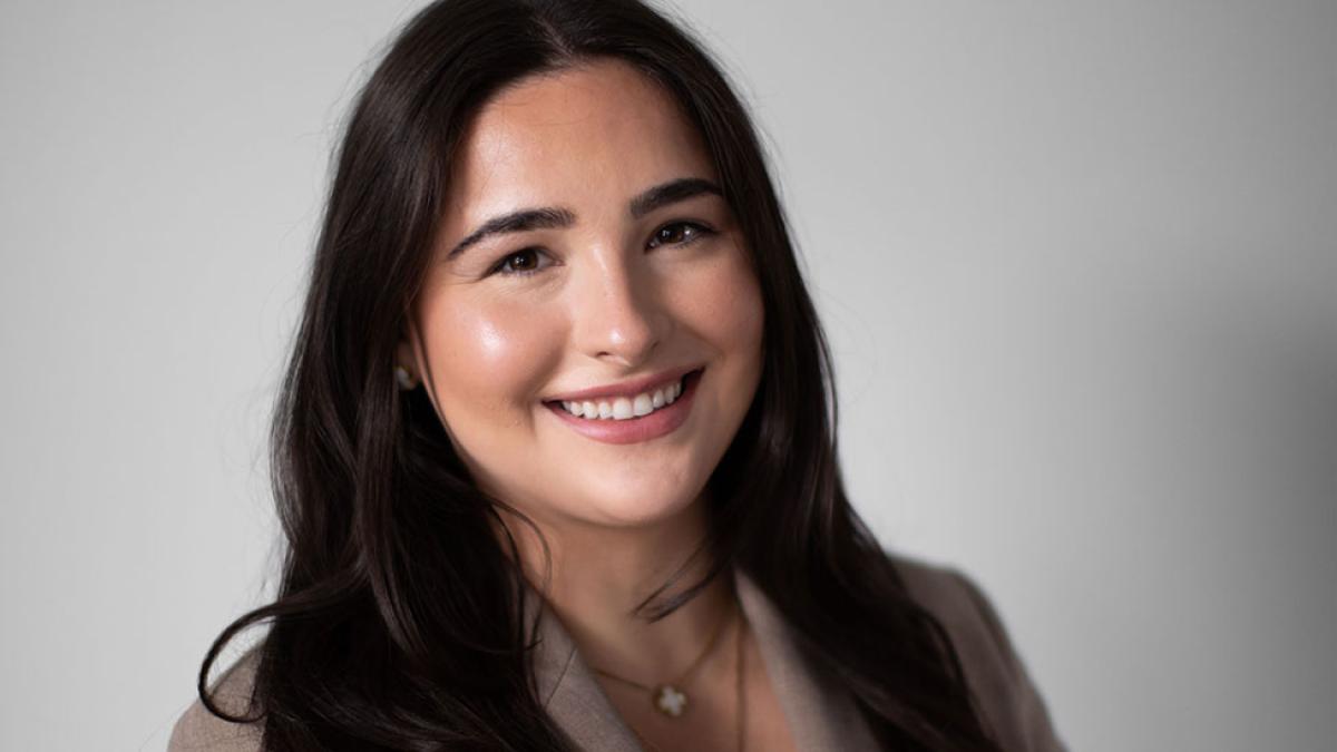 Pace University Writing for Diversity and Equity in Theater and Media student Cassie Hasaj