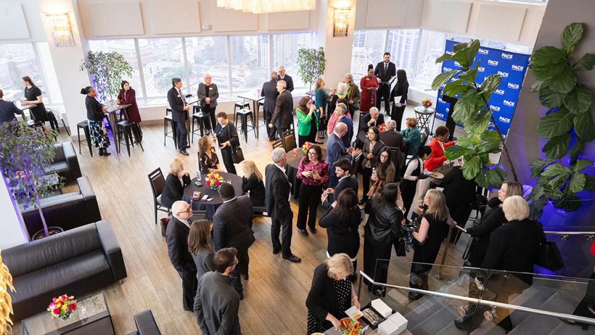 Pace University alumni attending the Pace Celebrates: Westchester Changemakers event.