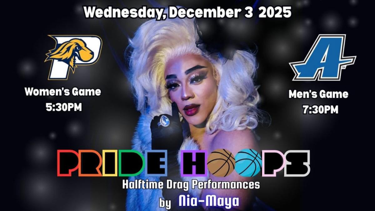 Pride Hoops Halftime Drag Performance Wednesday December 3 2025