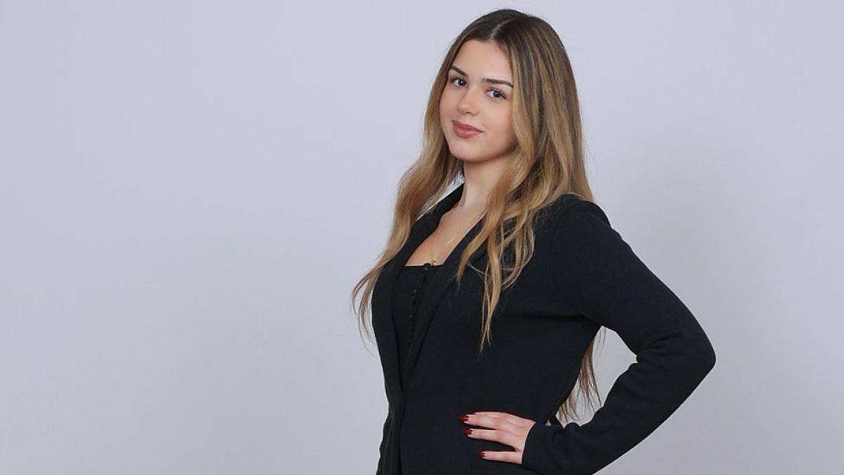 Dafina Vukaj, student at Pace University's Lubin School of Business