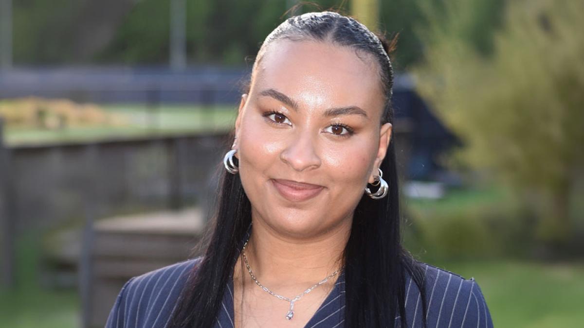 Pace University Psychology student Tinuade McClish