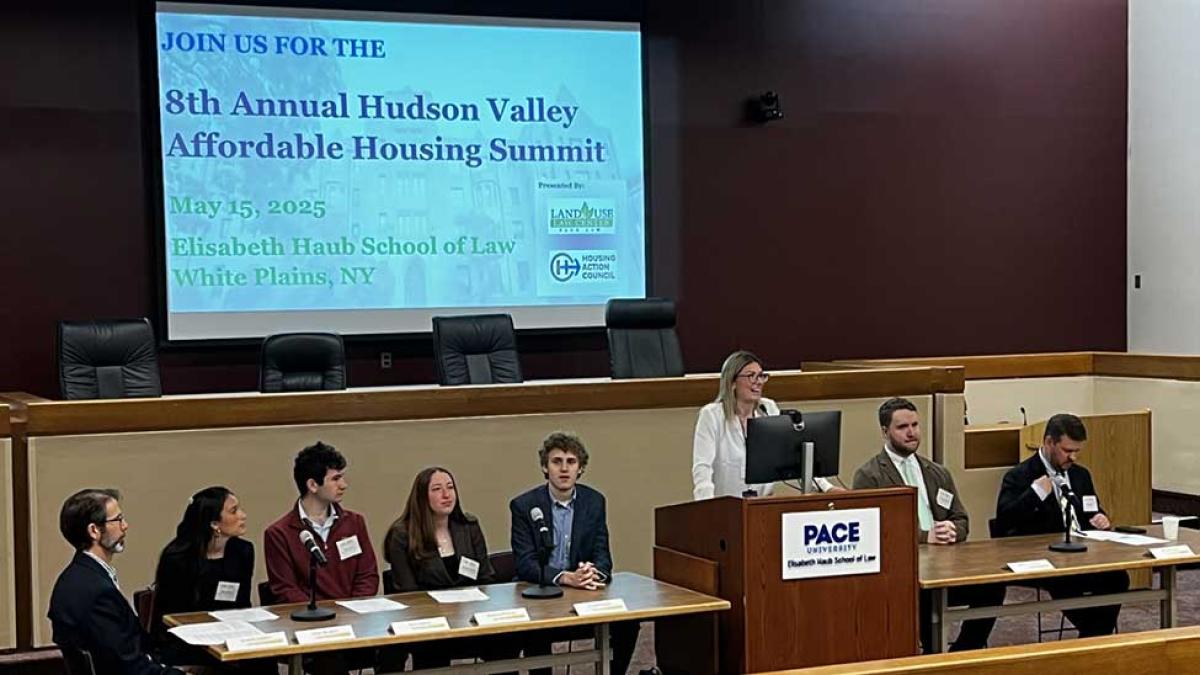 The annual Land Use Law Center Hudson Valley Affordable Housing Summit