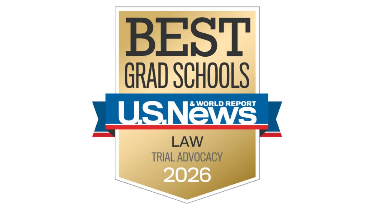 US News and World Report Badge for 2026 Trial Advocacy