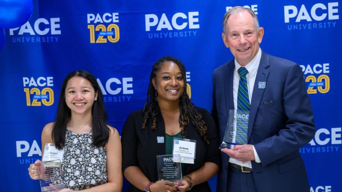 A photo of 2026 alumni awards winners.