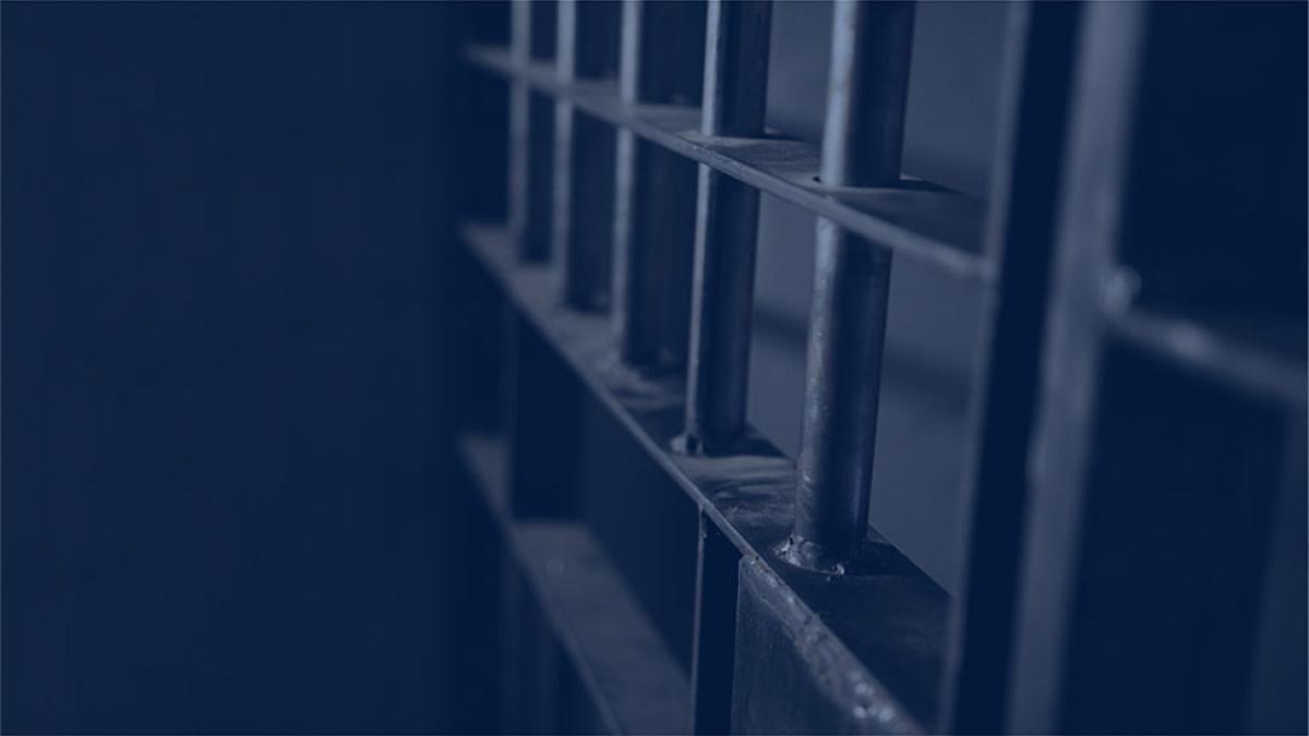 Graphic of prison bars