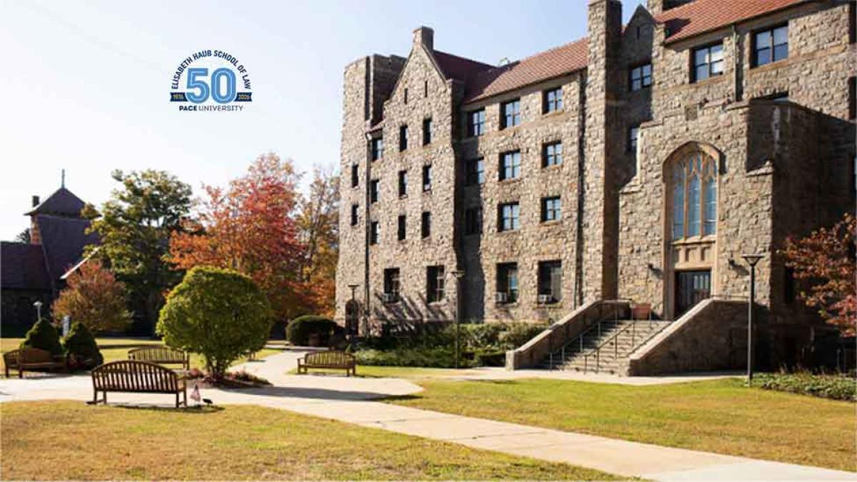 Elisabeth Haub School of Law Campus in the fall