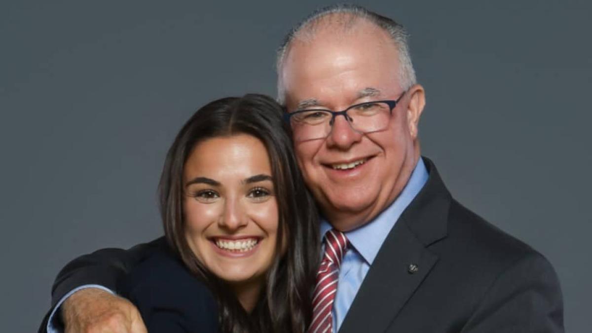 Elisabeth Haub School of Law alumnus Joe Ruhl and daughter Sophie Ruhl