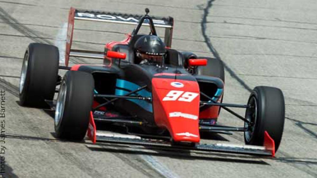 a red racecar