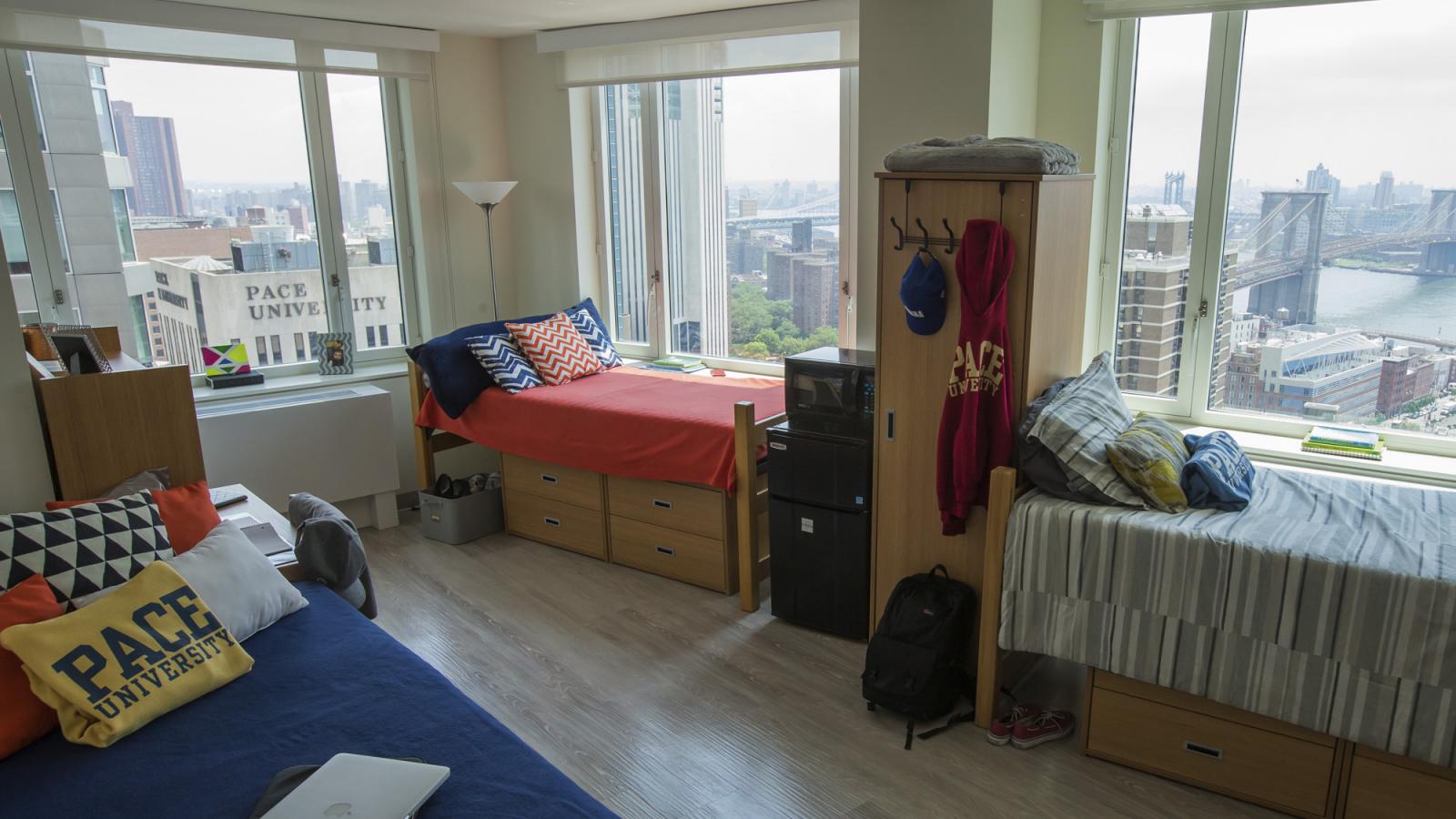 Dorms on the NYC campus.