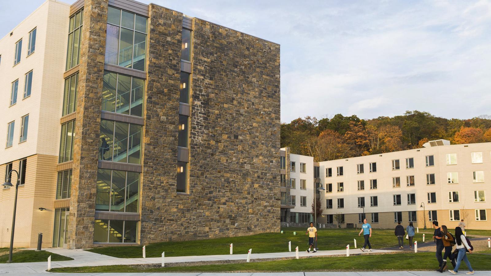 Alumni residence hall on the Westchester campus.
