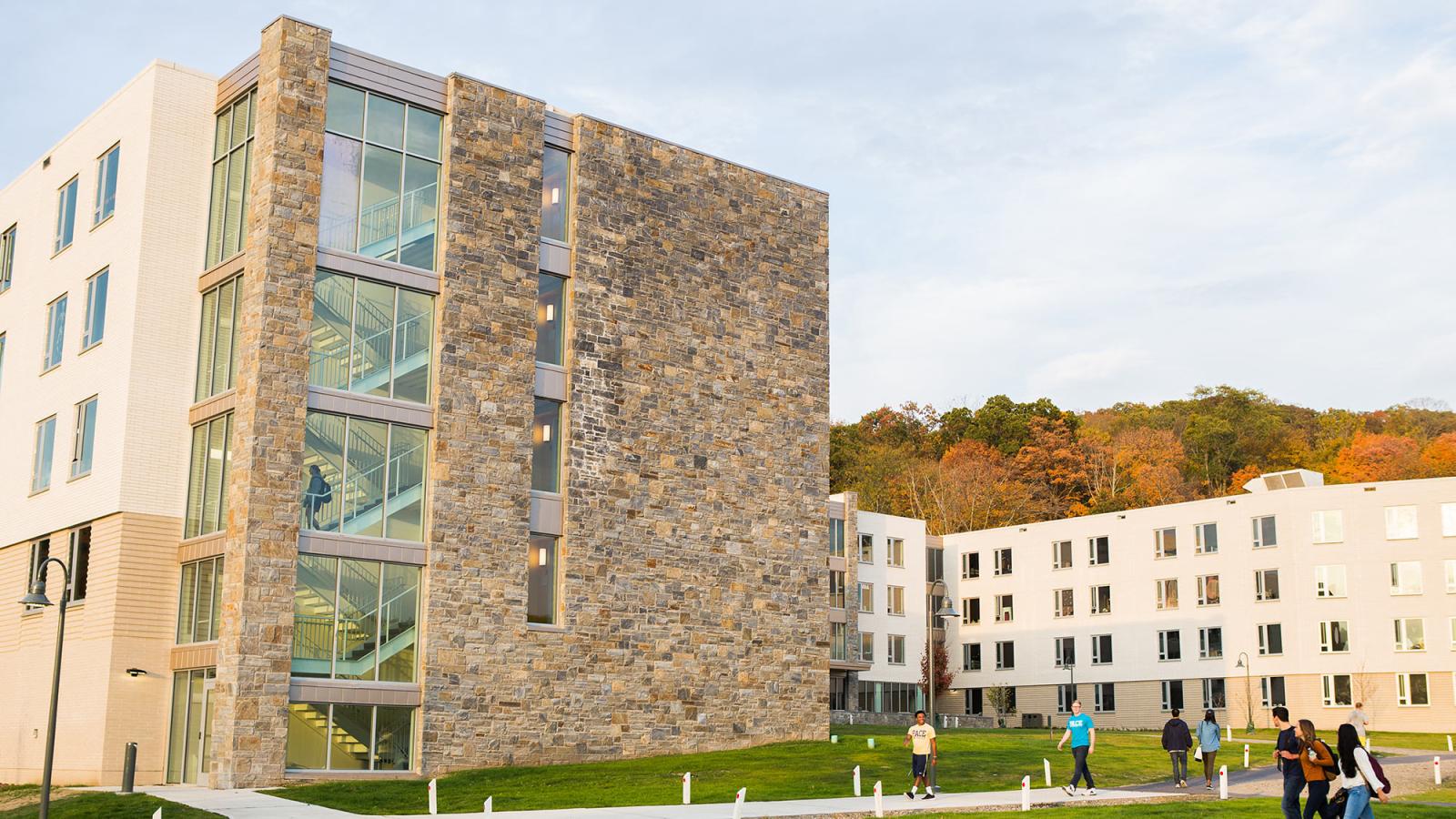 dorms on the Pace Pleasantville campus