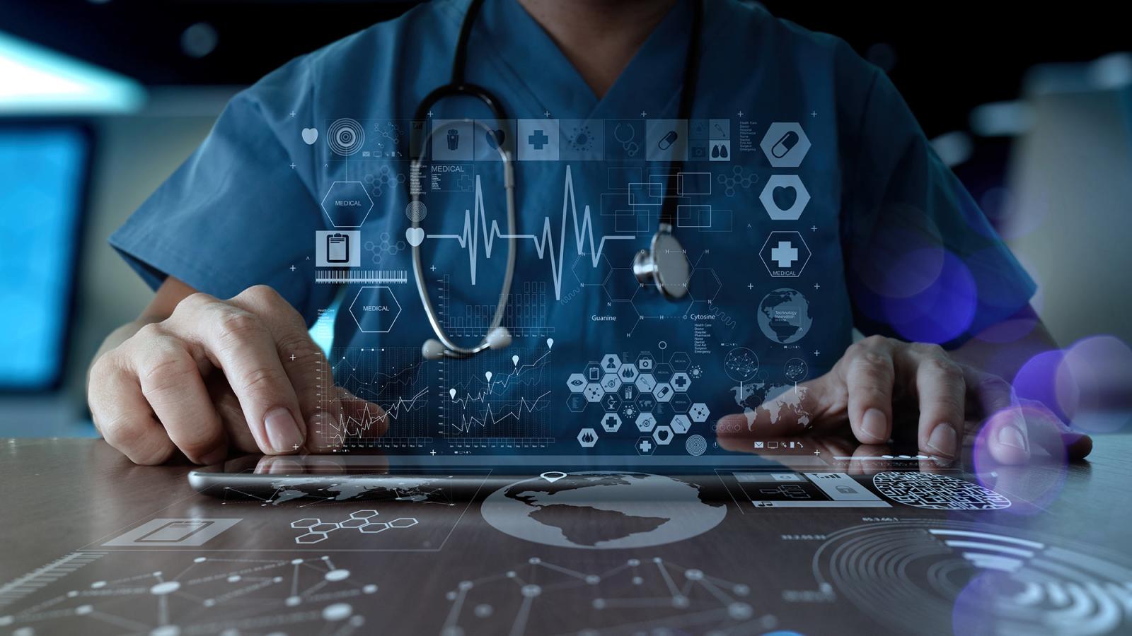 Health Informatics graphic.