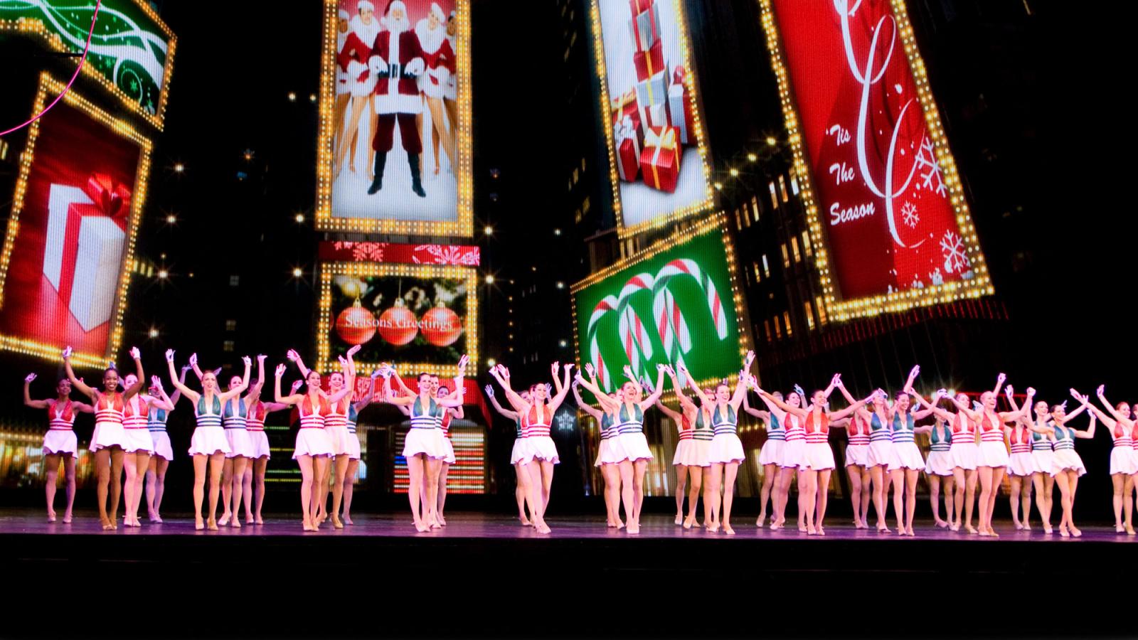 rockettes on stage