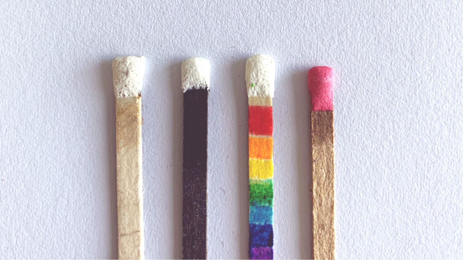 matchstick art