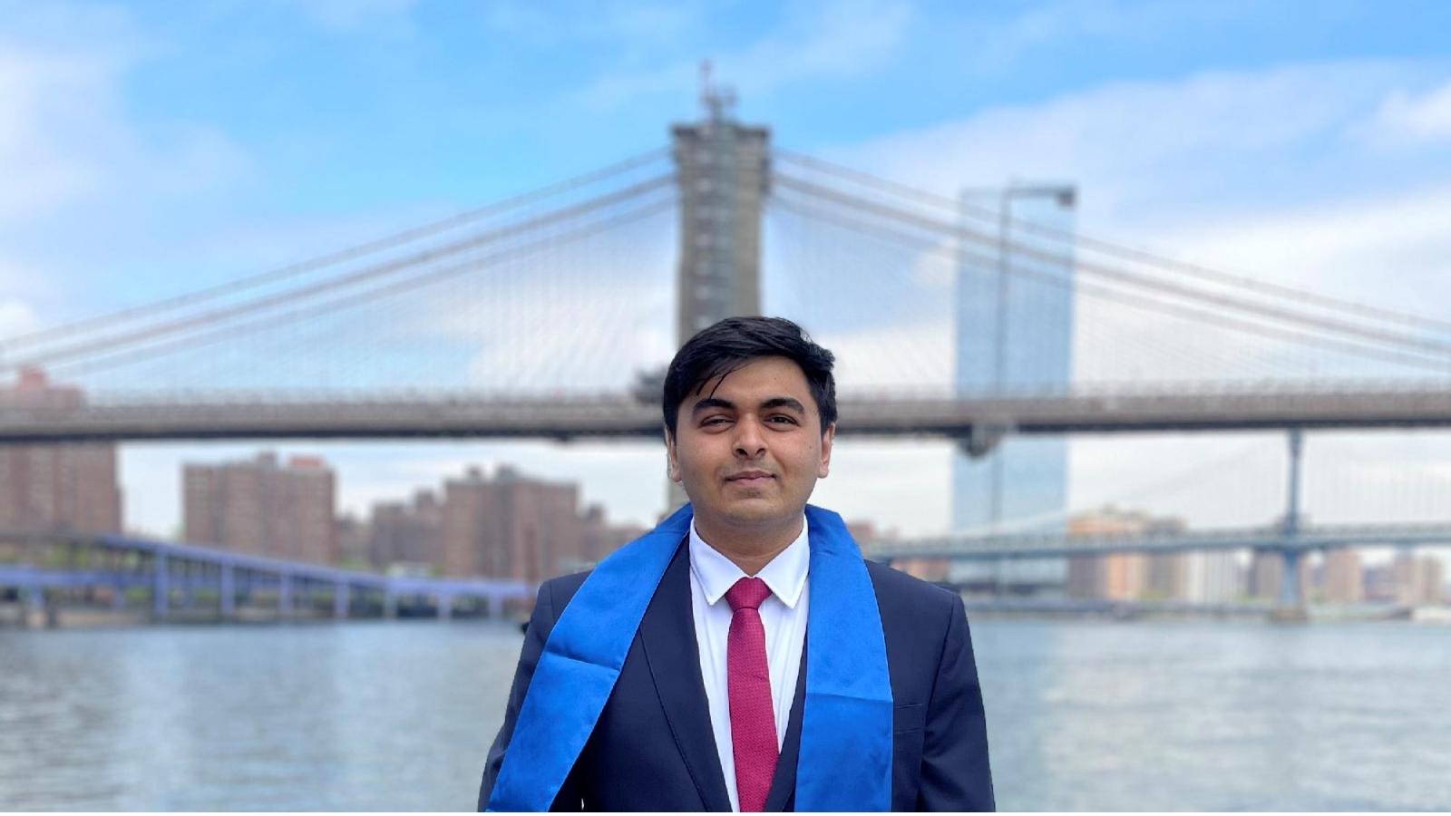 Lubin student darshan vithlani '21