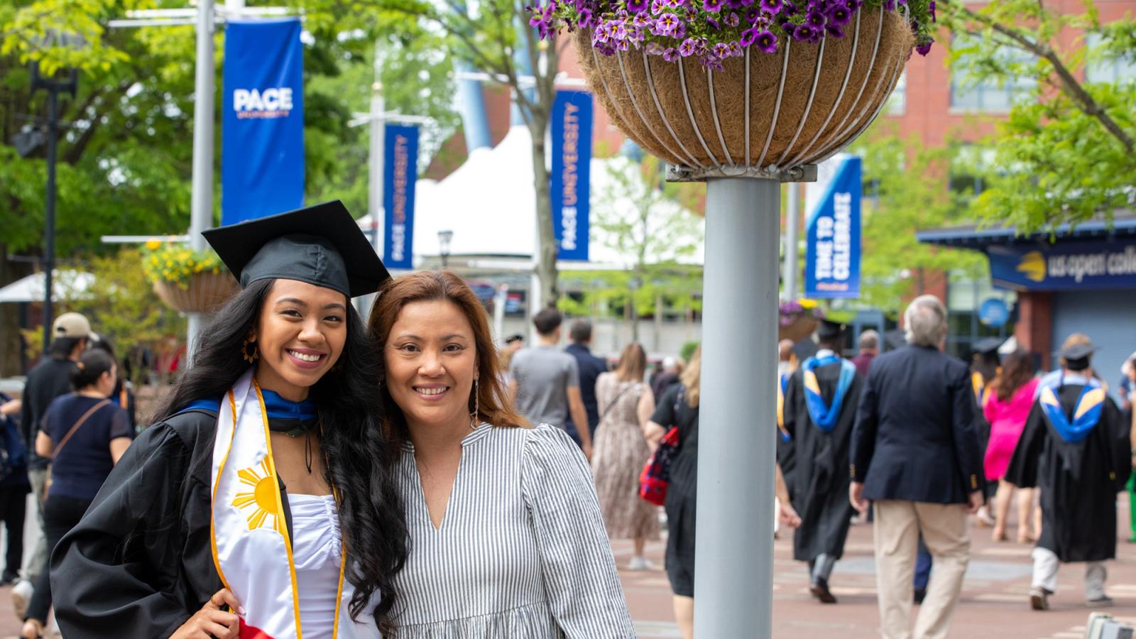 photo of women in academic regalia