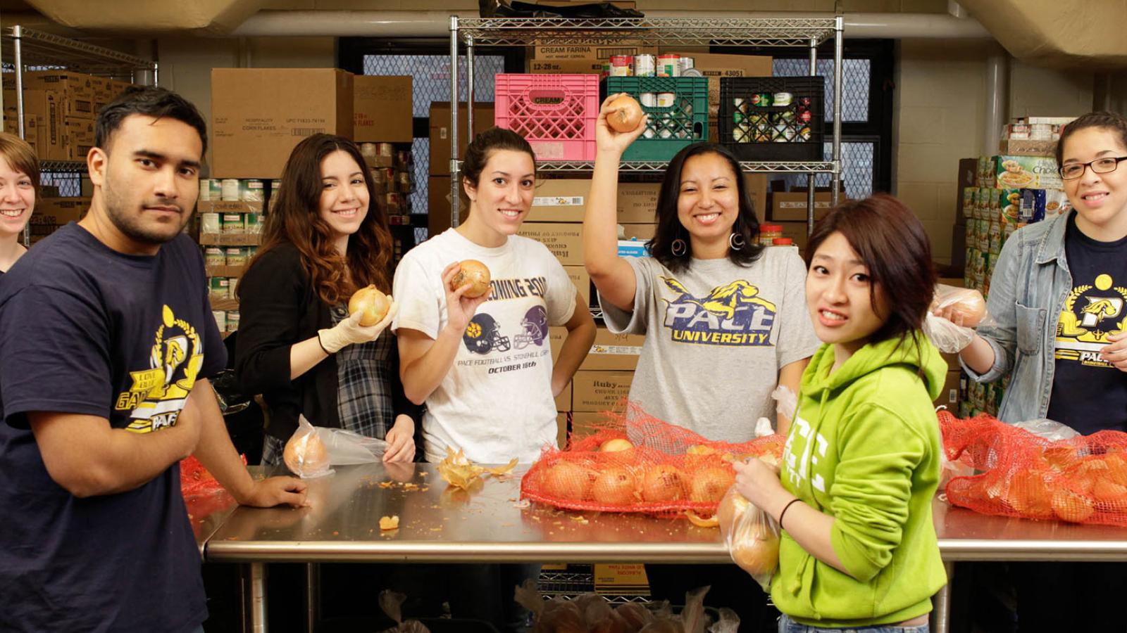 Food Pantry volunteers