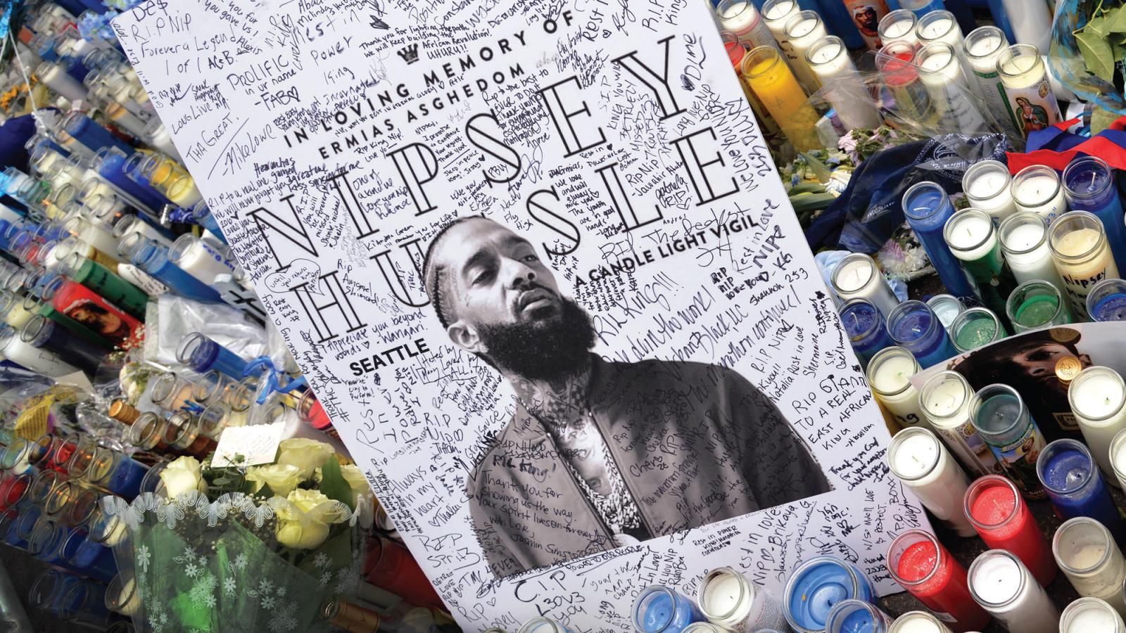 memorial for nipsey hussle