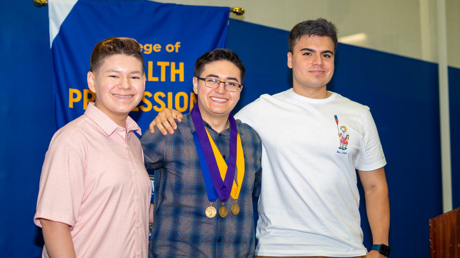 Pace University grad, Samuel Silva with family