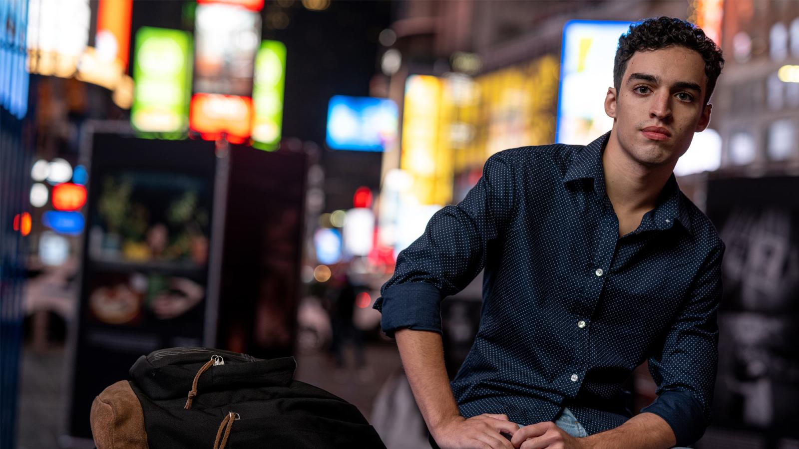 isaiah jiminez in times square