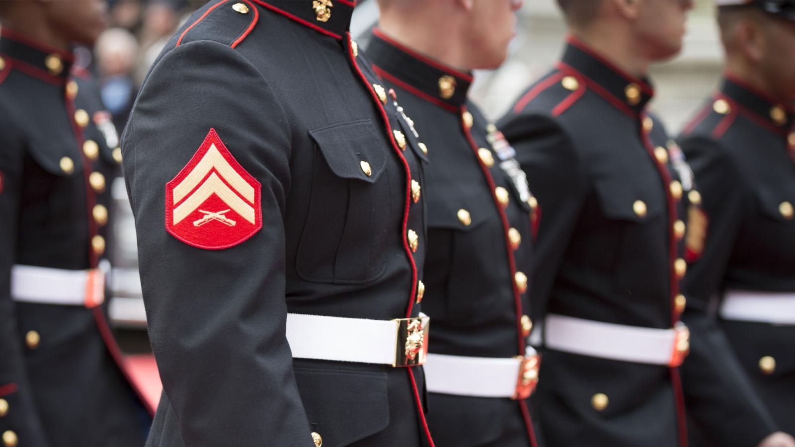 U.S. Marines in Uniform