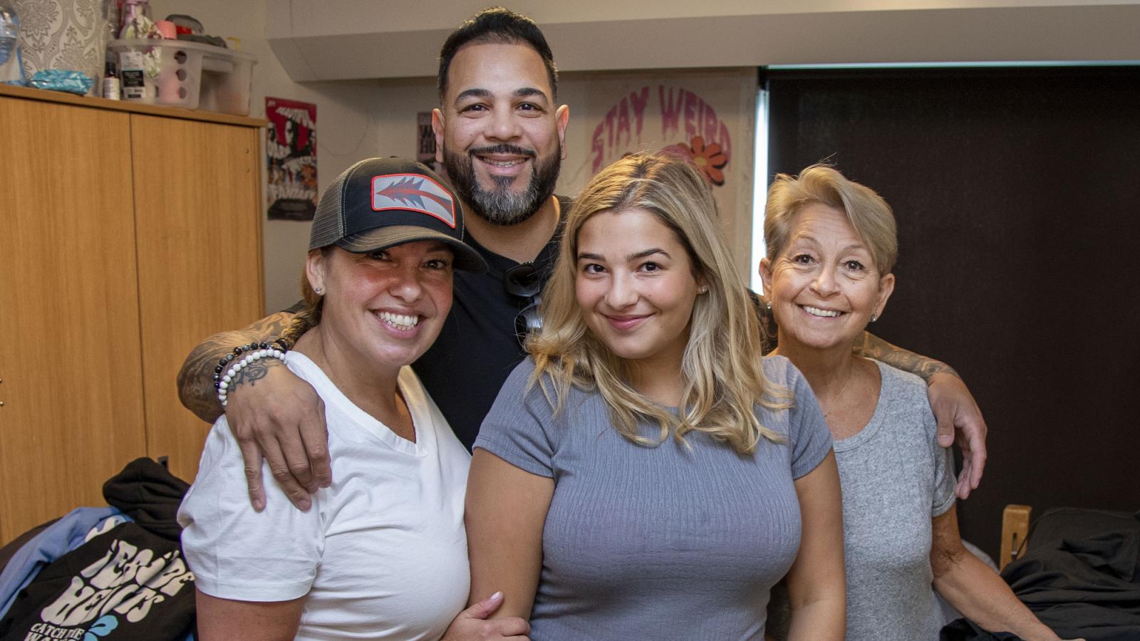 pace family during move-in day.