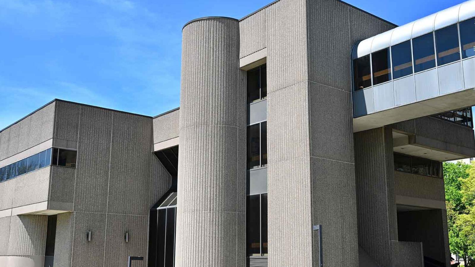 exterior of Gerber Glass Law Library in White Plains, NY