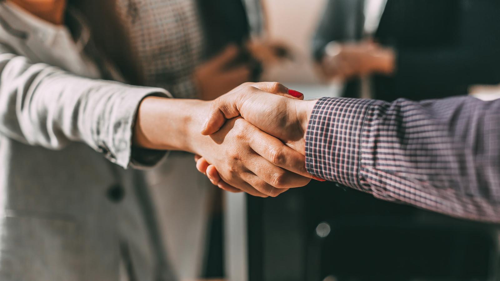 haub law mediation handshake