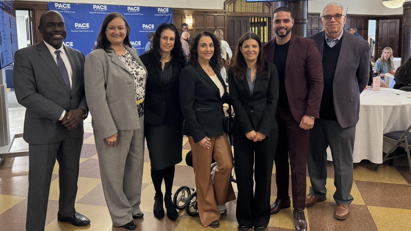 Panelists from Elisabeth Haub School of Law at Pace University's Access to Justice Conference