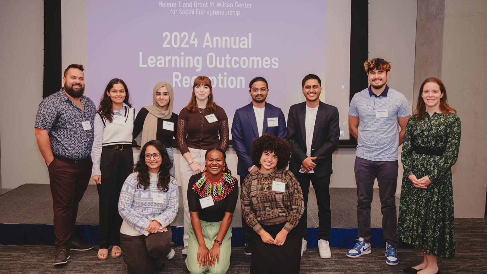 Wilson Center 2024 Summer Interns at Learning Outcomes Reception
