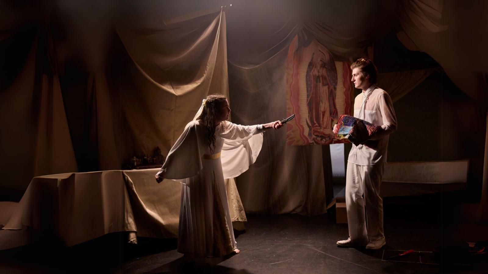 Pace University Actors Studio Drama School students on stage