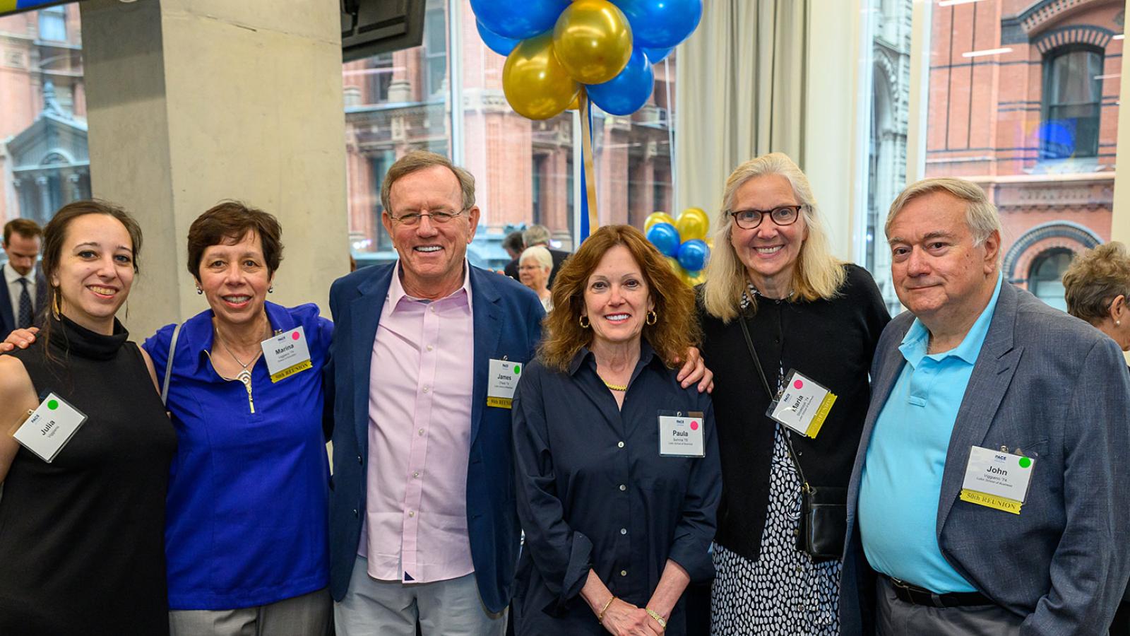 Group of Pace University alumni at the 2024 Golden Graduates Luncheon.