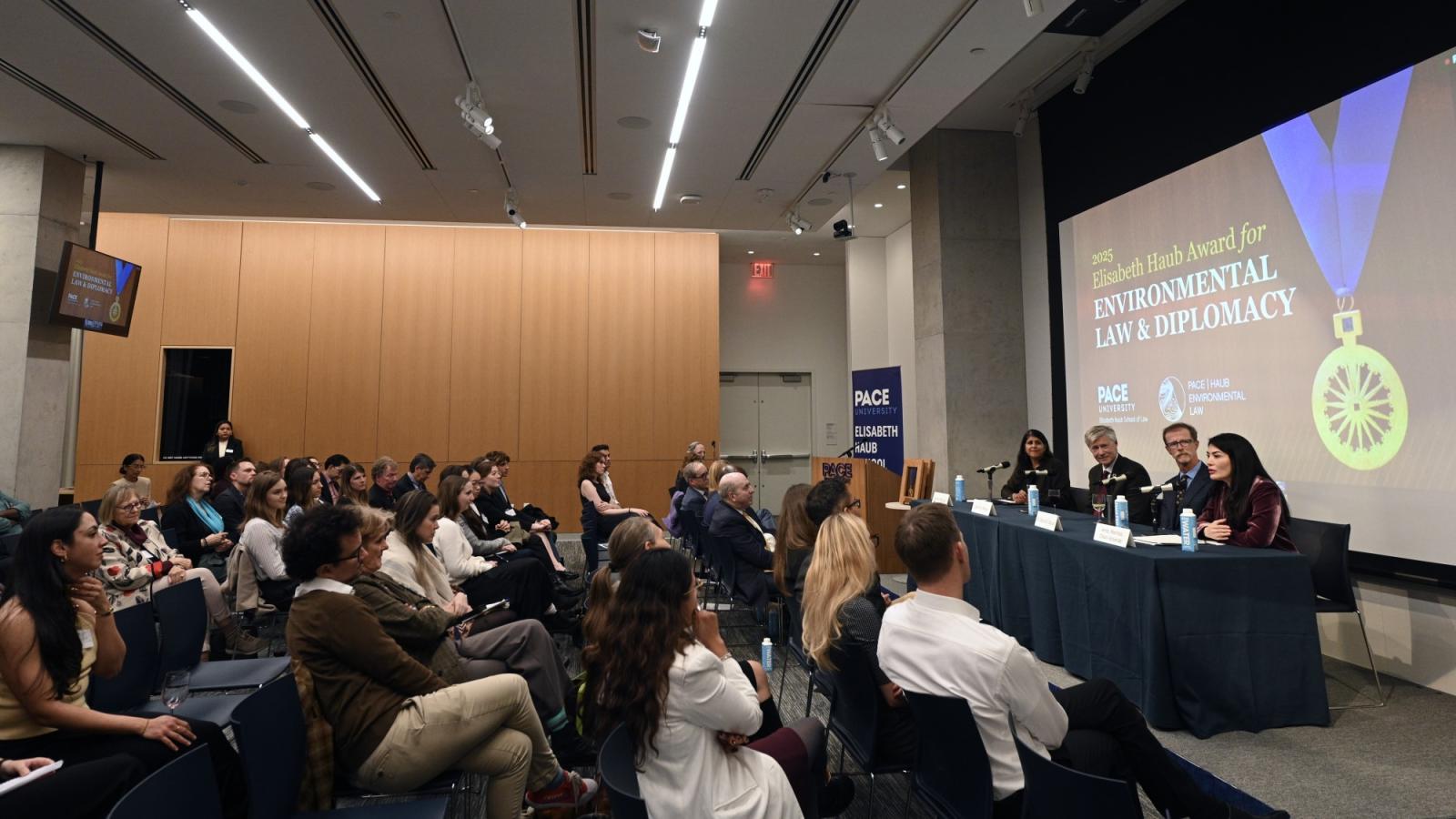 2025 Elisabeth Haub School of Law at Pace University Haub Award Ceremony