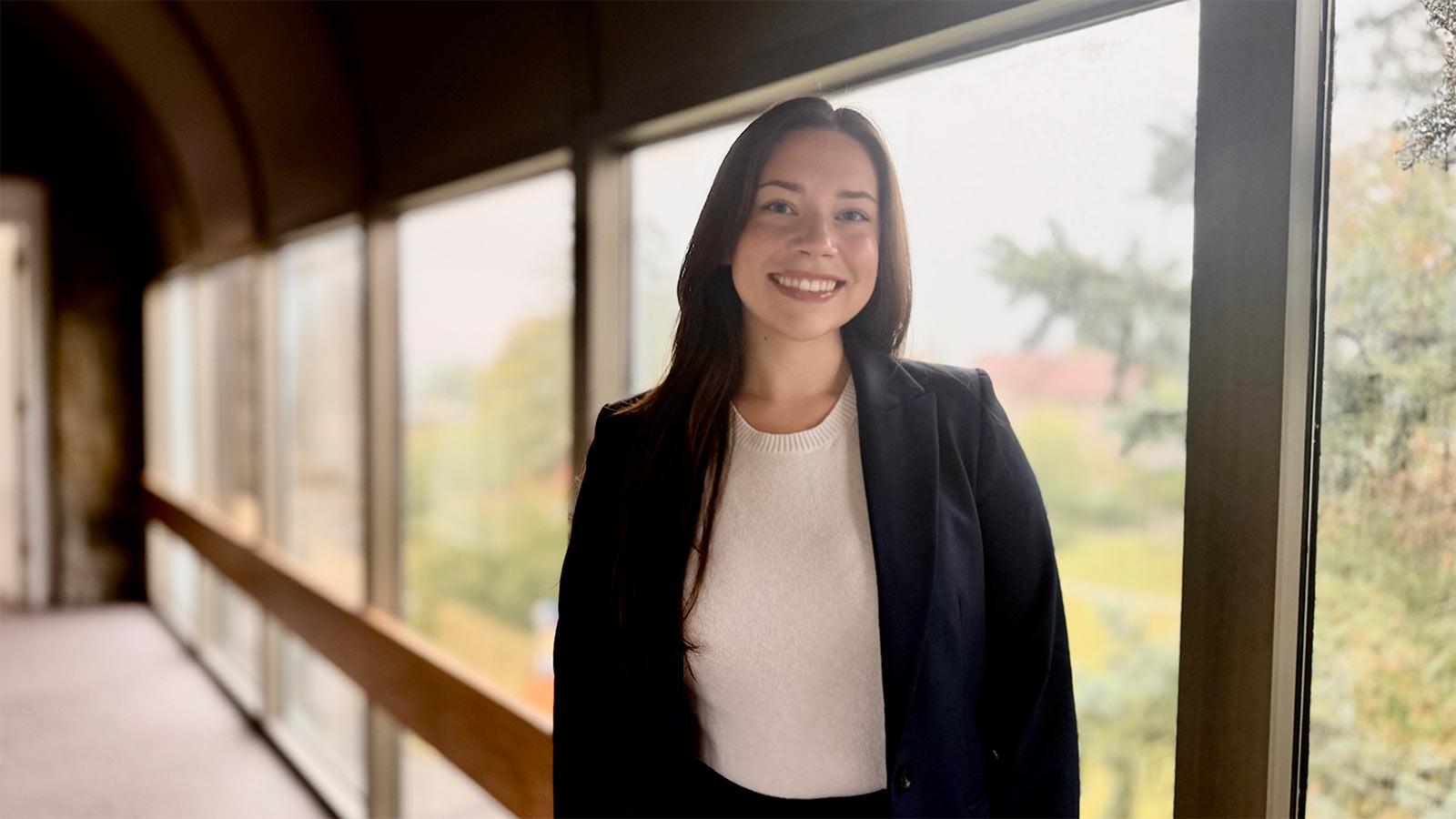 Elisabeth Haub School of Law at Pace University student Emma Scrimgeor