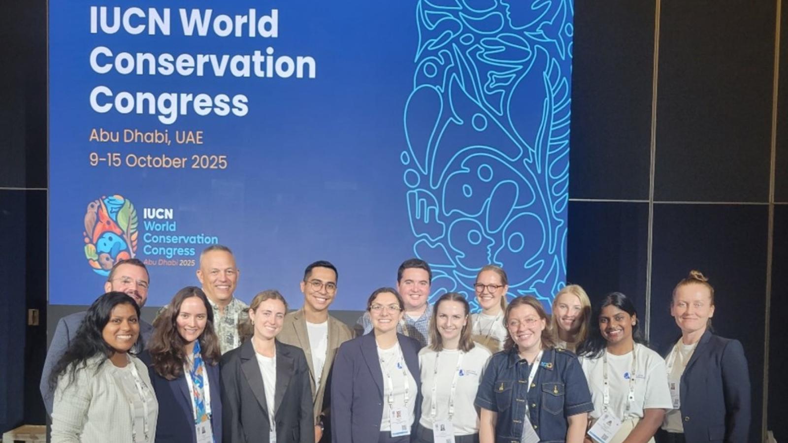 Elisabeth Haub School of Law at Pace University delegation at the IUCN WCC 2025