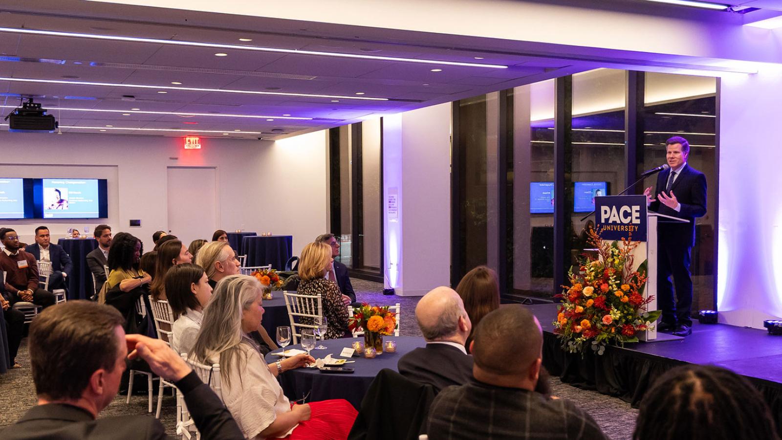 Group of Pace University alumni at the Pace Celebrates: Changemakers event.