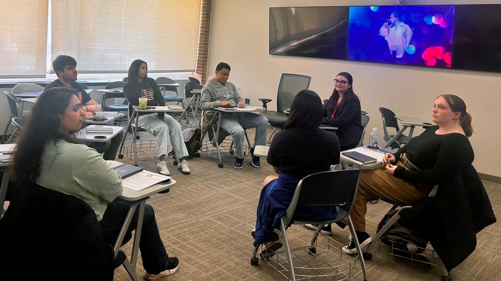 Pace students participating in the RADical Health Program.