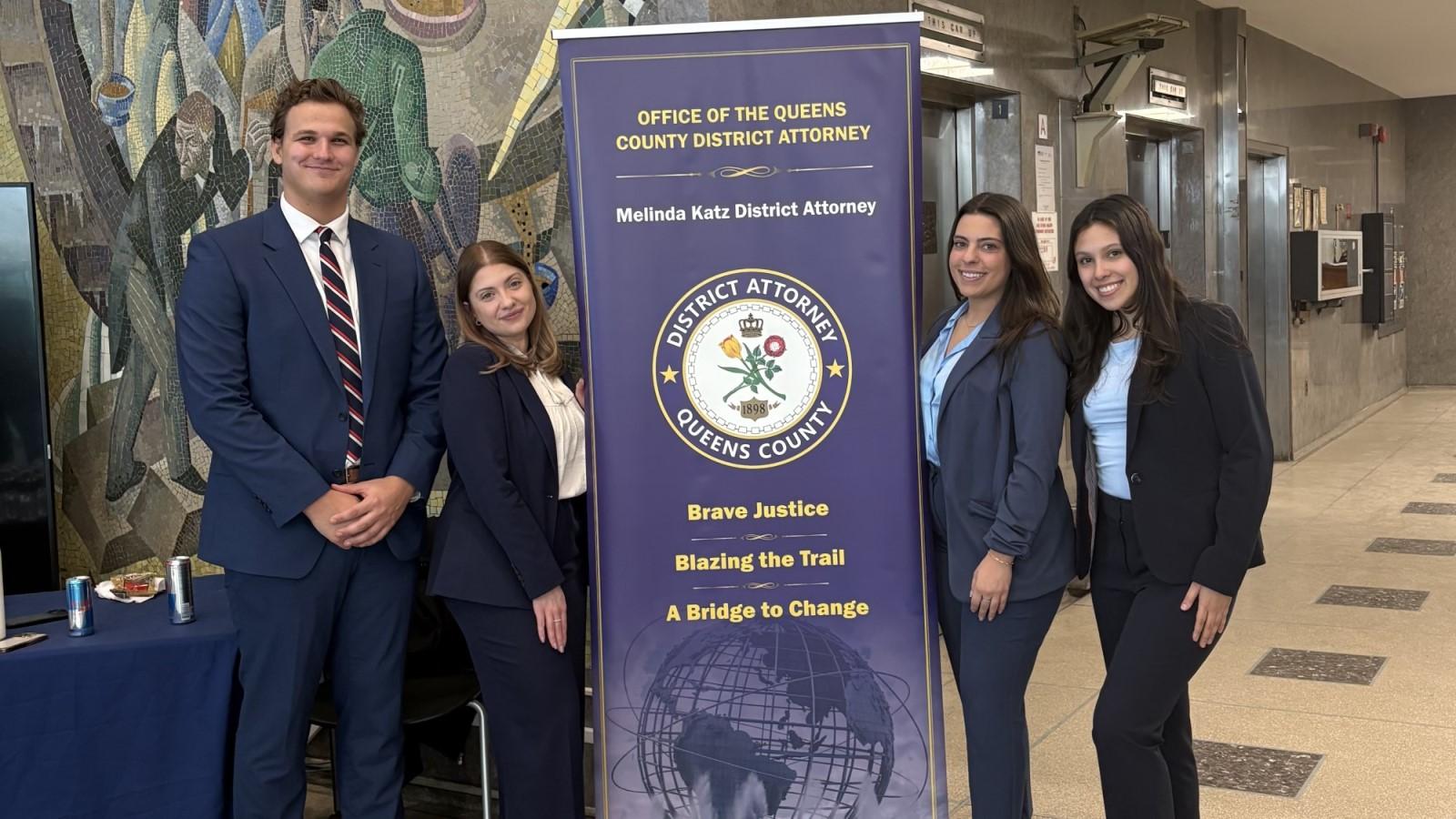 Elisabeth Haub School of Law at Pace University Queens DA Moot Competition team