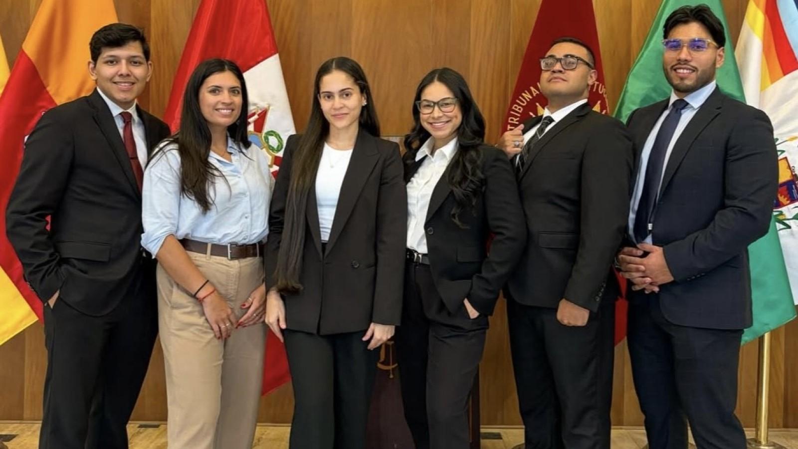 Elisabeth Haub School of Law at Pace University trial advocacy participants in Peru