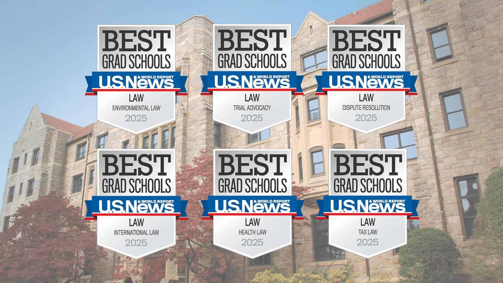 Elisabeth Haub School of Law at Pace University US News Ranking Badges 2025