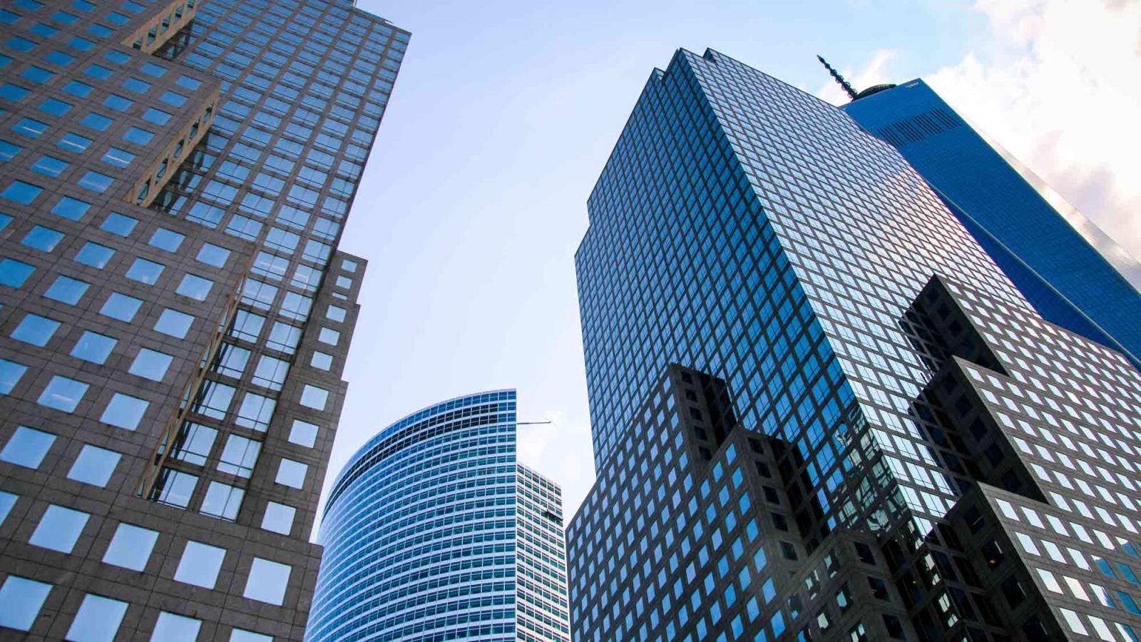 Goldman Sachs headquarters in NYC.