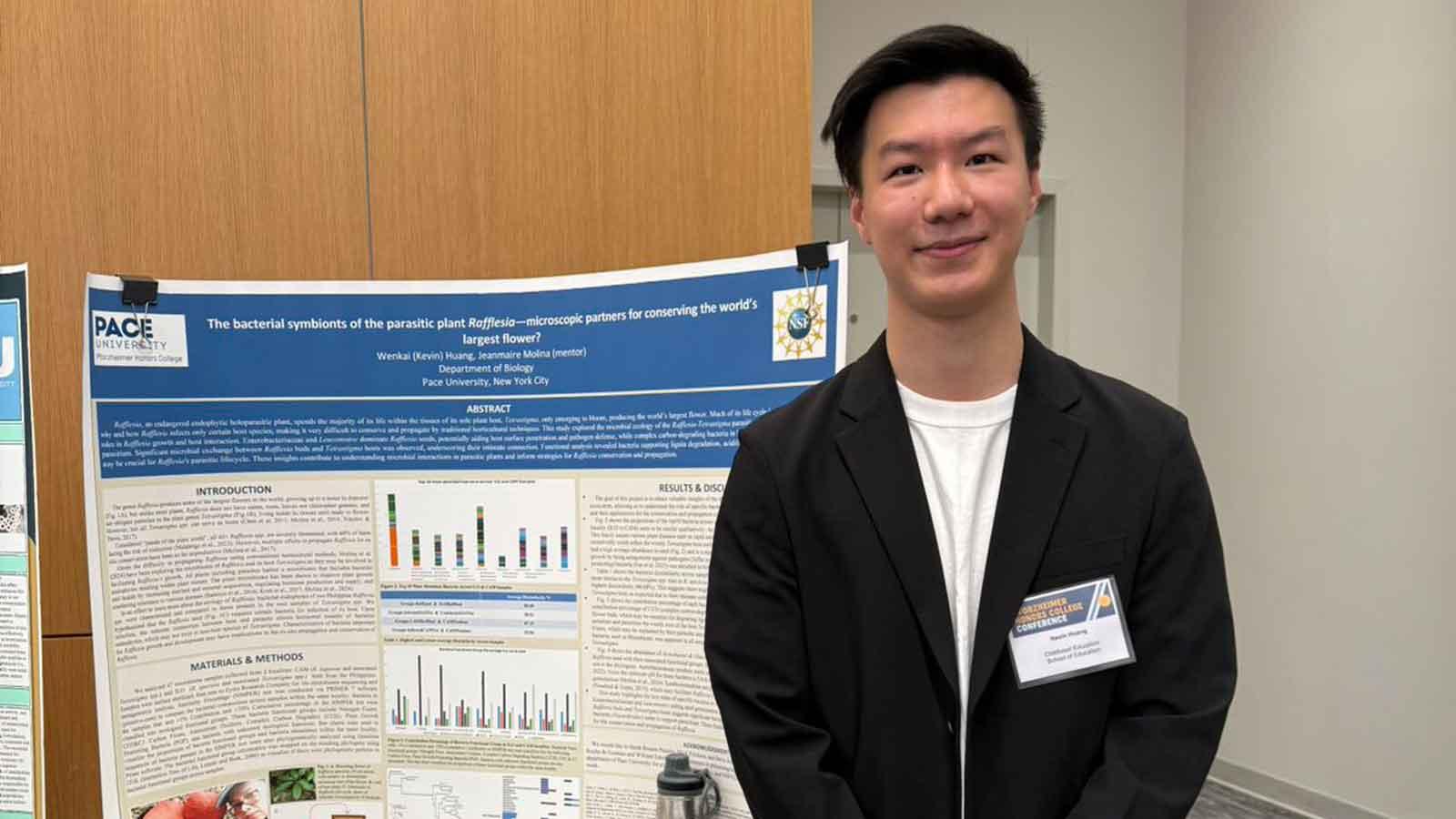 Pace University Biology alumnus Kevin Huang
